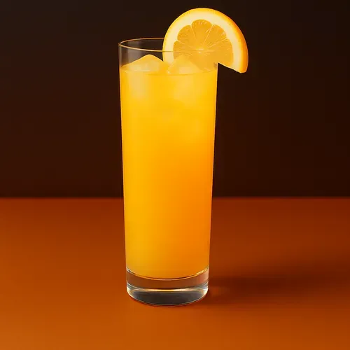Photo of Amaretto fizz cocktail