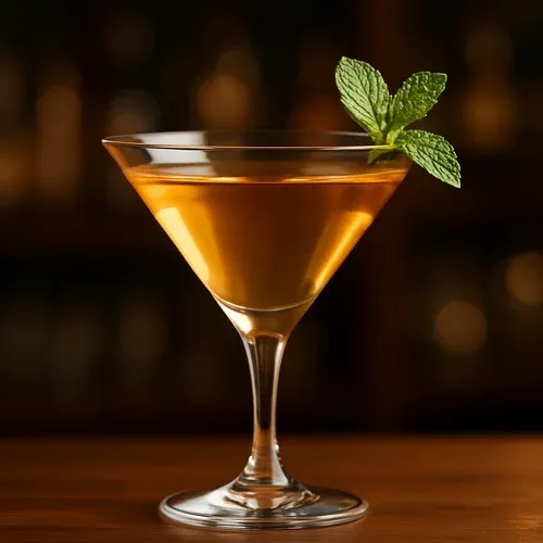 Photo of Amaretto Stinger cocktail