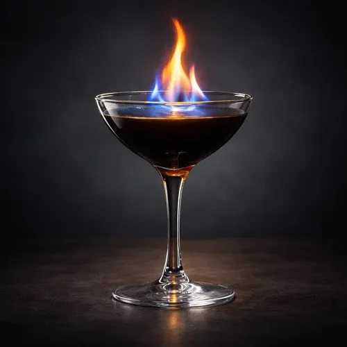 Photo of Flaming Lamborghini cocktail