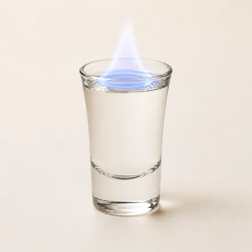 Photo of Flaming Sambuca cocktail