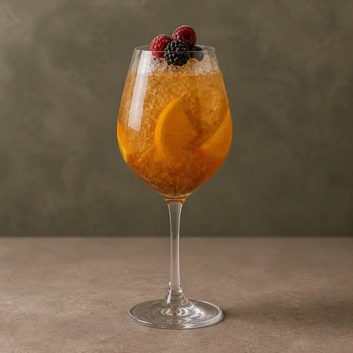 Photo of Sherry Cobbler cocktail