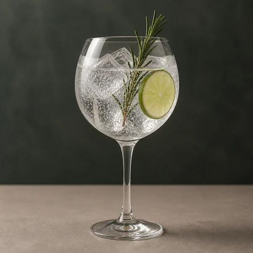 Photo of Spanish Gin Tonic cocktail Photo of Spanish Gin Tonic cocktail